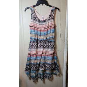 No Boundaries hi low tank top dress size med (T34)